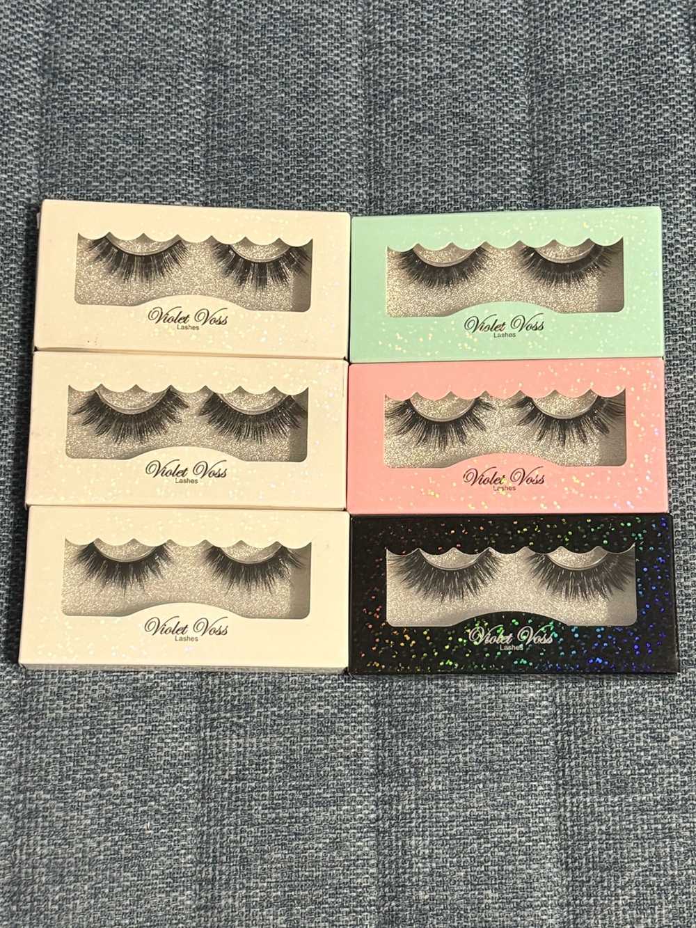 6 Pairs of Violet Voss Faux Mink Lashes
